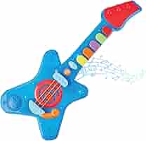 ギター　キッズ Amazon.com: Boley Musical Toddler Guitar - Light and Sound